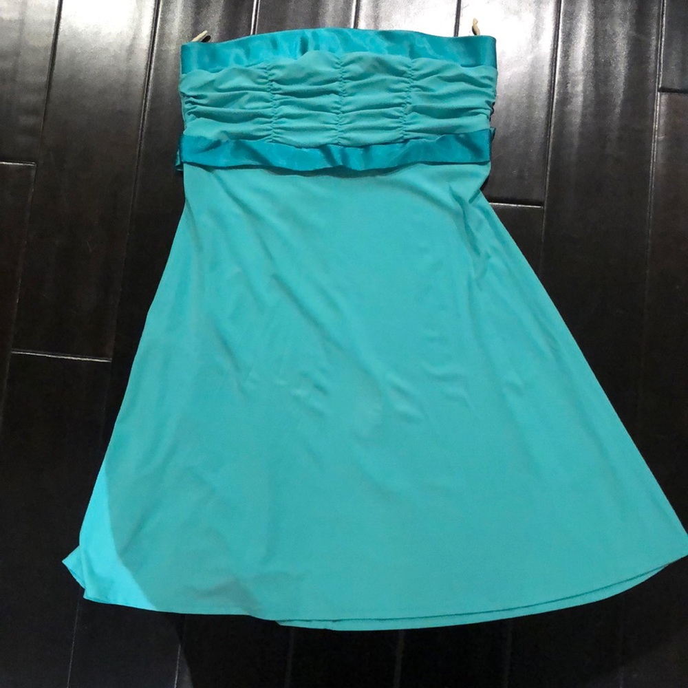 Strapless Charlotte Russe dress